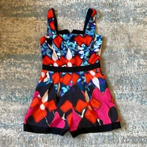 Gently Used Target x Peter Pilotto Romper with pockets 15” across bust Size 2